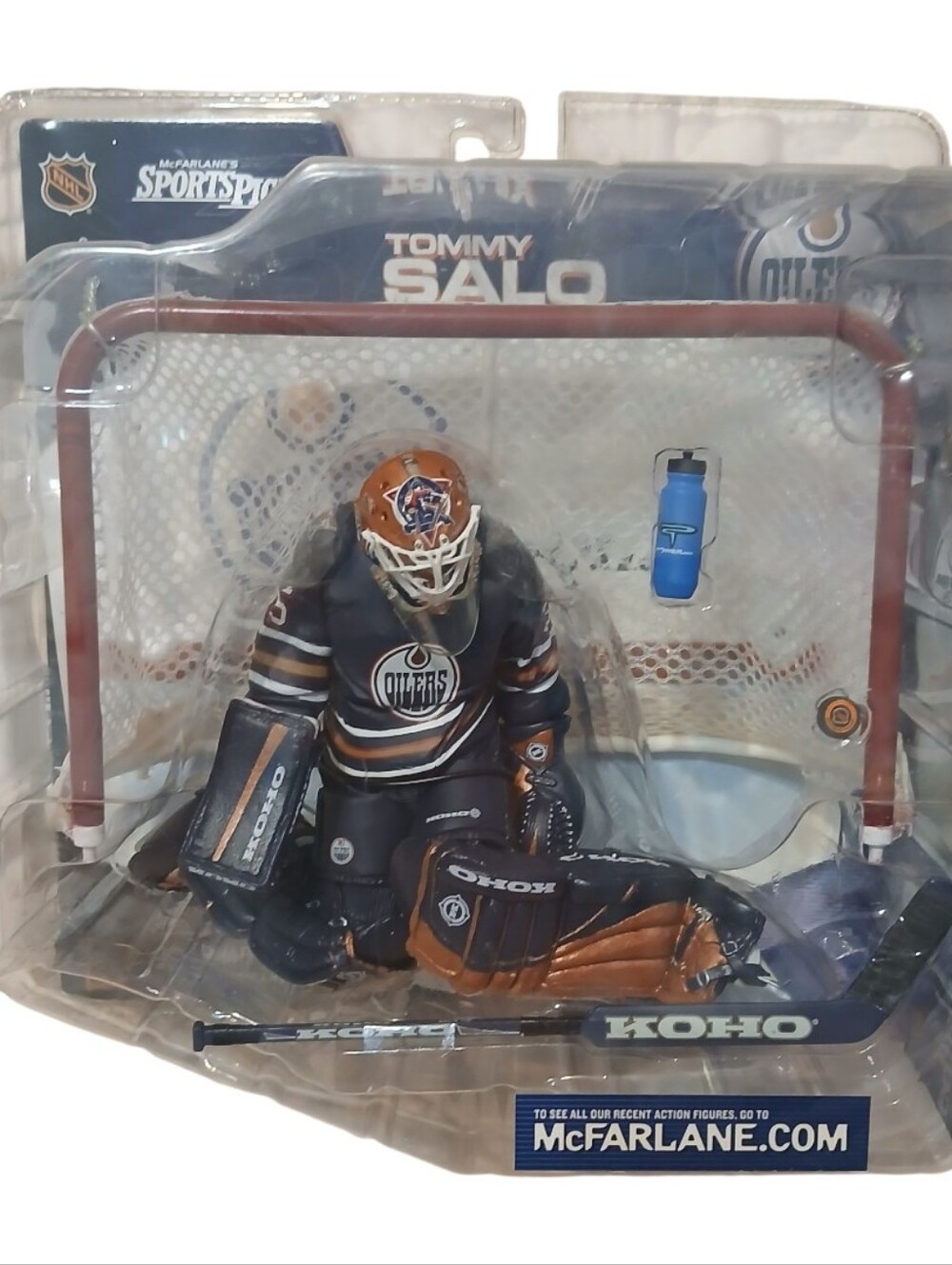 Tommy Salo #35 Edmonton Oilers McFarlane NHL Sports Picks Series 2